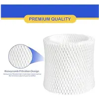 Jojomino Humidifier Wicking Replacement Filter for Canopy Bedside Humidifier,Wood Pulp Paper Filter,Humidifier Filters 6pcs