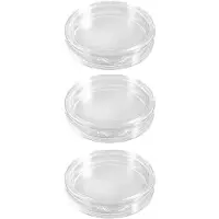 Jojomino 30 Pcs Small Round Transparent Plastic Coin Capsules Box 22mm
