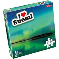 Tactic I love Suomi Under the Northern Lights 500p palapeli