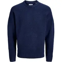 Jack & jones Jjesoho Ollie Knit Crew Neck Sn Jnr - Navy - 176