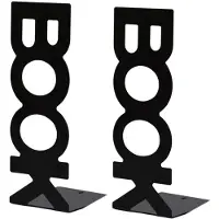Typecat 1 kirjahyllypari kirjastokoulun kirjatelineen Letter Baffle Black