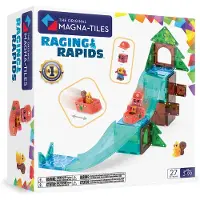 Magna-Tiles Metsäjokilauttailu magneettinen rakennussarja, 27 osaa