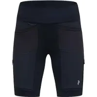 Peak Performance Women's Ascent Track Shorts Black Retkeilyshortsit S