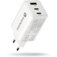EverActive CHARGER GAN QC 4+ 65W 1 XUSB 2XUSB-C SQ-655Q