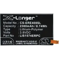 123accu Sony Ericsson Xperia E4 / A2 / Z2 Compact akku 2300 mAh
