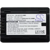 Cameron Sino Panasonic VW-VBT380 akku 3400 mAh