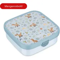 Mepal Madkasse Bento Campus Forest Friends - Blue - 18X18X6.2CM