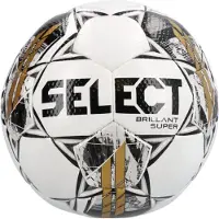 Select Jalkapallo Brillant Super V23 - Valkoinen/harmaa, koko Ball SZ. 5