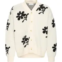 Casual Friday Cfdia Intarcia Knit Cardigan - Cream - M