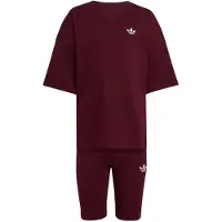 Adidas Cs Tee Set - Burgundy - 116