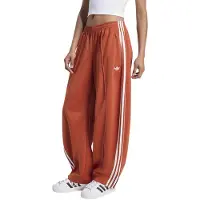 Adidas Housut 'Firebird' oranssinpunainen / valkoinen
