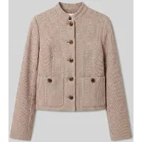 Calvin Klein Herringbone Jacket - Beige - XS