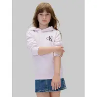 Calvin Klein Jeans Small Chest Monologo Hoodie - Purple - 140 x 10