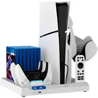 IPEGA PG-P5S028 All-in-One-latausteline, jossa on jäähdytys Sony PlayStation 5/5 Slimille