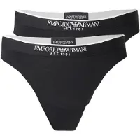 Emporio Armani Alushousut musta / valkoinen