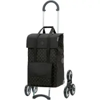 Andersen Shopper Treppensteiger Scala Shopper Lisa Ostoskärry 59 cm Musta