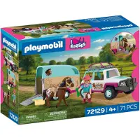 Playmobil I Love Hevoset - Ajoneuvo hevoskärryllä 72129 - 71 De - - OneSize - Lelut