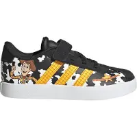 Adidas Urheilukengät 'VL COURT TOY STORY' keltainen / vihreä / musta / valkoinen