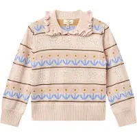 Copenhagen Colors Pusero - Villa - Beige M. Kukat - - 8 v (128) - Puserot