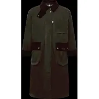 Barbour Kirklees Wax Jacket - Khaki green - 46