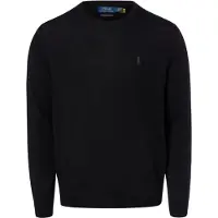 Ralph Lauren Washable Wool Crewneck Sweater - Black - XXL