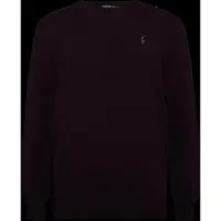 Ralph Lauren Washable Wool Crewneck Sweater - Black - XXL