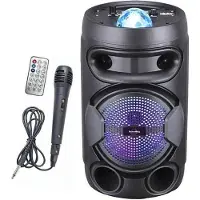 Inovalley KA02 BOWL Kannettavat Bluetooth-kaiuttimet 400W Karaoke