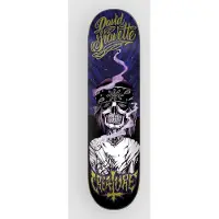 Creature Gravette Hippie Skull Pro 8.3" Skeittilaudan dekki black / green Koko Uni