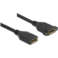 DeLOCK 87099, 0,3 m, DisplayPort, DisplayPort, Naaras, Naaras, 3840 x 2160 pikseliä