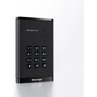 ISTORAGE diskAshur PRO³ - hard drive - 5 TB - USB 3.2 Gen 1 - TAA Compliant - Ulkoiset kovalevyt - 5TB - musta