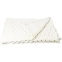 Nobby Plaid DIAMOND Classic 75 x 100 cm Creme