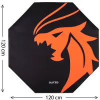 Dutzo Pyro Gaming -lattiamatto - Musta / Oranssi
