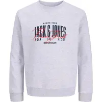 Jack & Jones Collegepaita 'JJAERO' yönsininen / tulenpunainen / meleerattu valkoinen