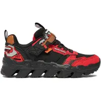 SKECHERS Tennarit 'MEGA-FLEX LITE-TUFF' punainen / musta / valkoinen
