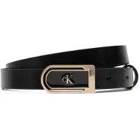 Calvin Klein Jeans Round Ck Enamel Plaque 20Mm - Black - 90 x 90