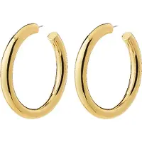 Pilgrim Tovin Hoop Earrings Gold-Plated - Gold - ONE SIZE