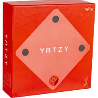 Tactic Yatzy Minimalist punainen noppapeli