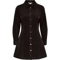 ONLY Onlzeva L/S Short Cord Dress Cc Pnt - Brown - L