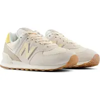 New Balance Matalavartiset tennarit '574' cappuccino / keltainen / valkoinen