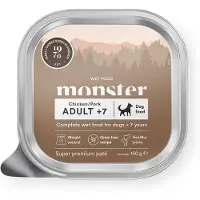 Monster Pet Food Monster Dog Adult +7 Chicken/Pork Patee 150 g