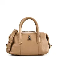 Patrizia pepe Käsilaukku Nahka 22 cm Ruskea