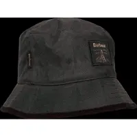 Barbour Field Wax Bucket Hat - Green - M