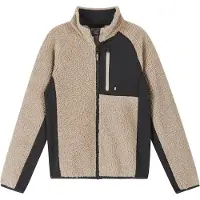 Reima Puhku Fleece Sweater Earthy Beige Earthy Beige 134 cm Ruskea 134 cm Pojat, Tytöt
