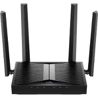 Cudy WR3600 -reititin, Wi-Fi 7, BE3600, Dual-band, musta