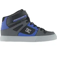 Dc-shoes Saappaat - Pure High-Top - Harmaa/Musta/Sininen - - 35 - Saappaat