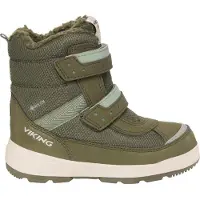 Viking Play Reflex 2V GTX Talvikengät, Olive, 26
