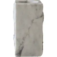 Botané Edge Vaasi Large - Maljakot Kivi White Carrara - BOT-EDG-CARR-L