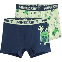 Lindex Alushousut 'Minecraft' marine / ruohonvihreä / vaaleanvihreä / vaaleanpunainen