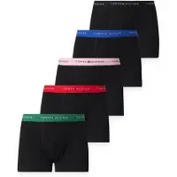 Tommy Hilfiger Underwear Bokserishortsit tummanvihreä / roosa / punainen / musta