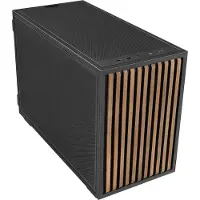 Lian Li Dan-B4 Wood Black, mATX-kotelo, musta